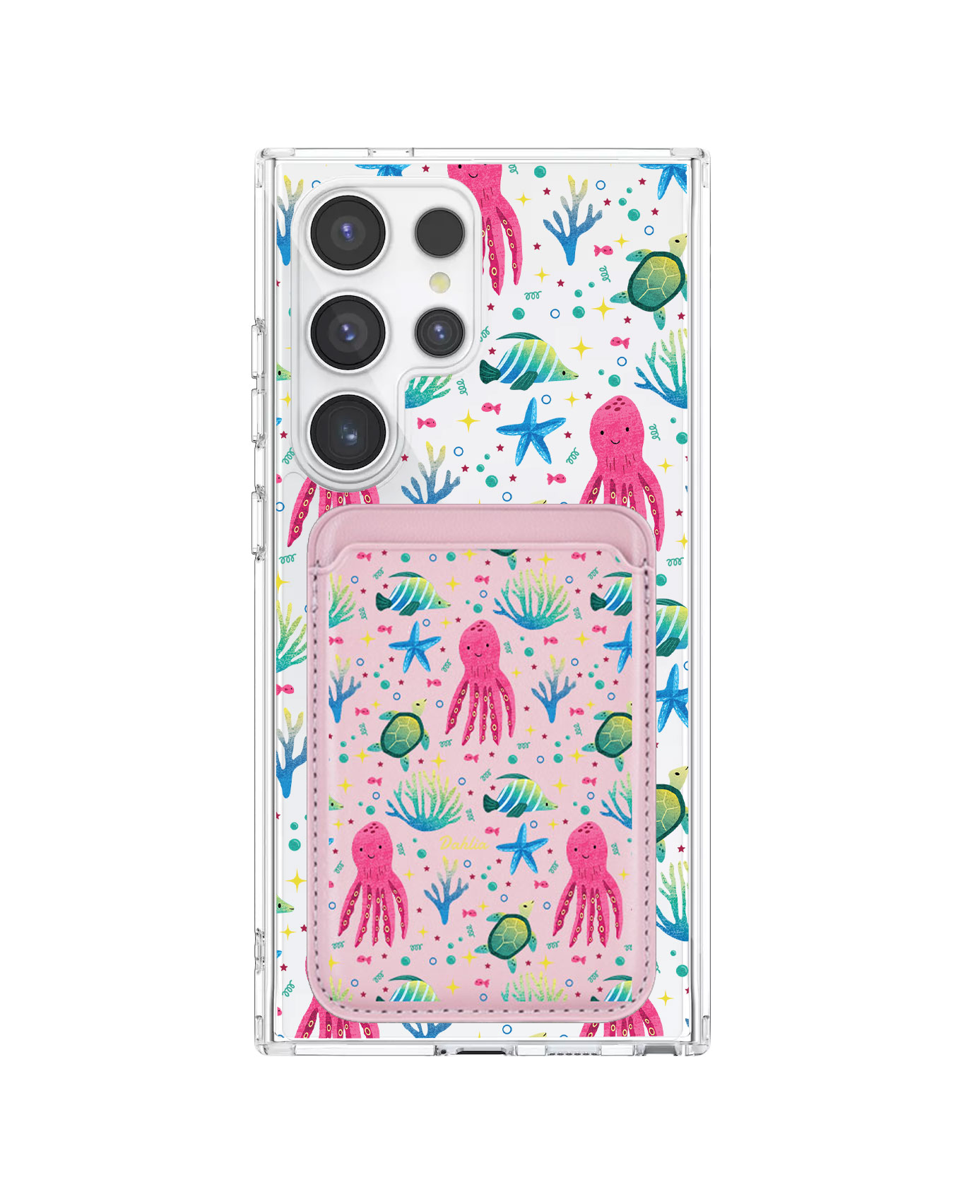Android Magnetic Wallet Case - Underwater Dreams 2.0