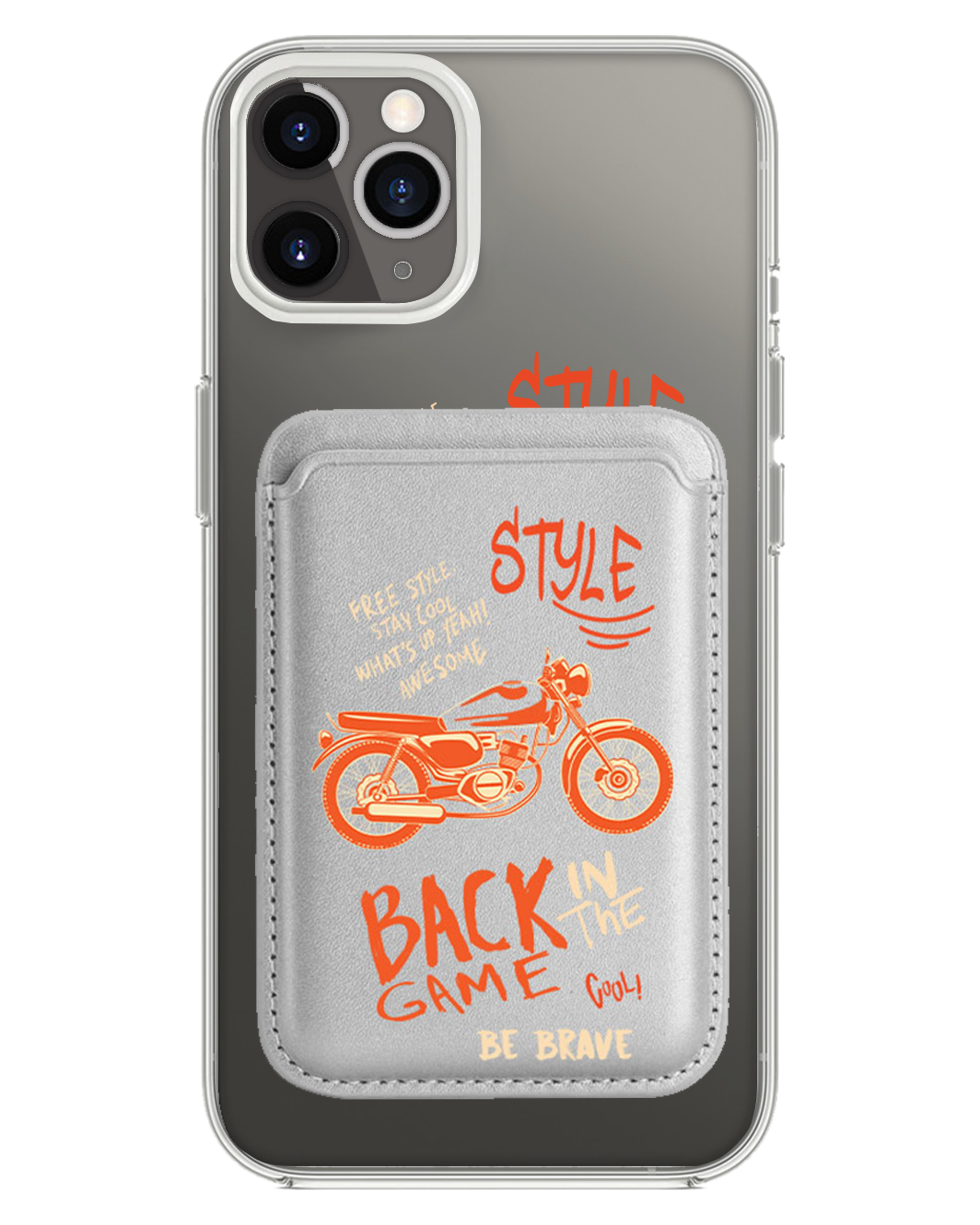 iPhone Magnetic Wallet Case - Back in the Game