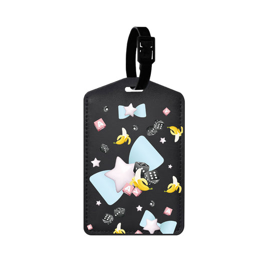 Vegan Leather Bag Tag - Perfect