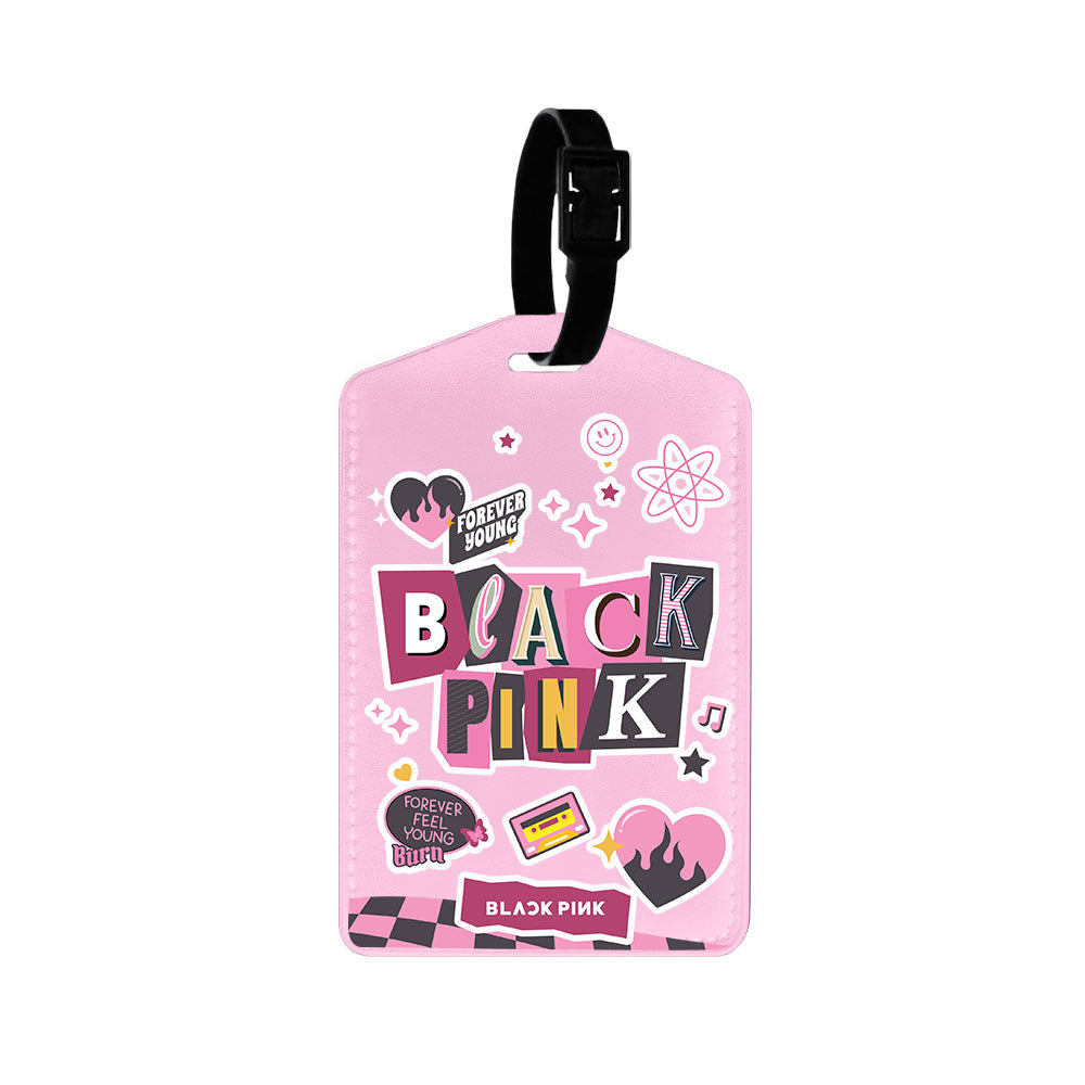 Vegan Leather Bag Tag - Blackpink Forever Young
