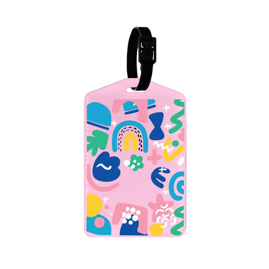 Vegan Leather Bag Tag - Celestial 2.0