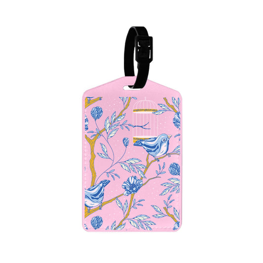 Vegan Leather Bag Tag - Lovebird 10.0