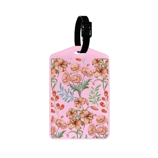 Vegan Leather Bag Tag - Nora