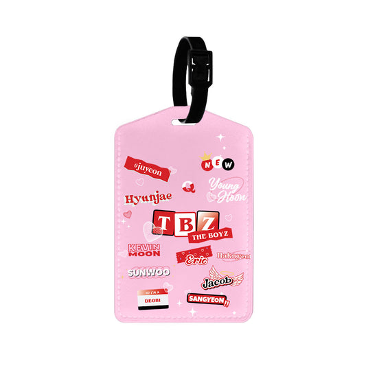 Vegan Leather Bag Tag - The Boyz Members