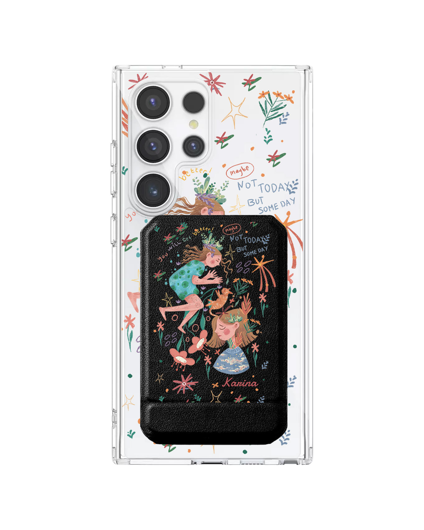 Android Magnetic Multifold Wallet - Get Better