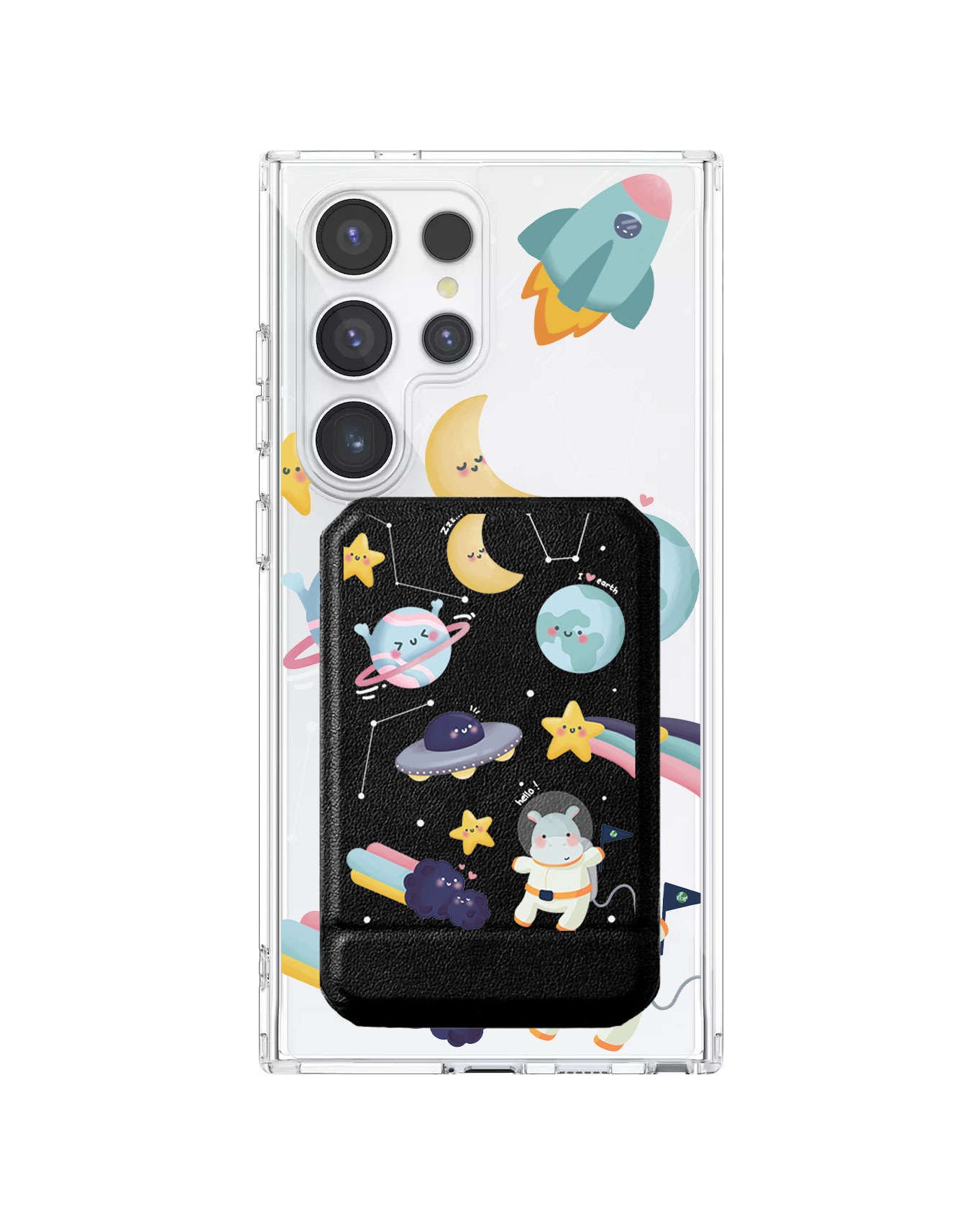 Android Magnetic Multifold Wallet - Galaxy (Artevefact)