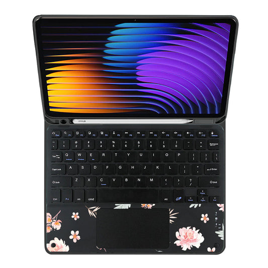 iPad / Android Tab Wireless Keyboard Flipcover - Botanical Garden 4.0