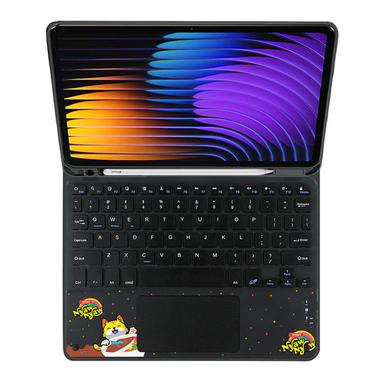 iPad / Android Tab Wireless Keyboard Flipcover - Nyaw Nyaw