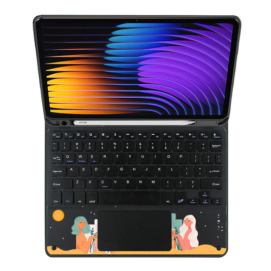 iPad / Android Tab Wireless Keyboard Flipcover - We're Beautiful