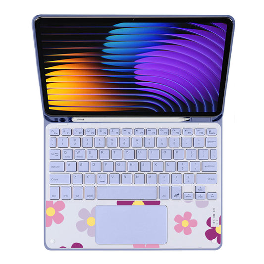 iPad / Android Tab Wireless Keyboard Flipcover - Daisy Paradise