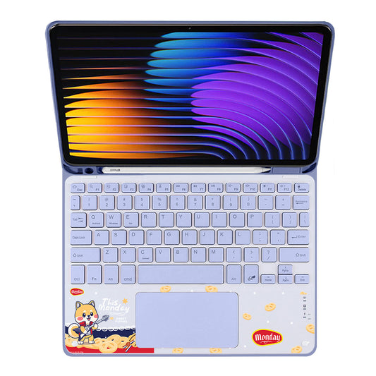 iPad / Android Tab Wireless Keyboard Flipcover - Monday