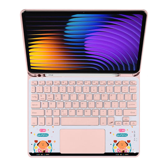 iPad / Android Tab Wireless Keyboard Flipcover - Kiku and the Cat