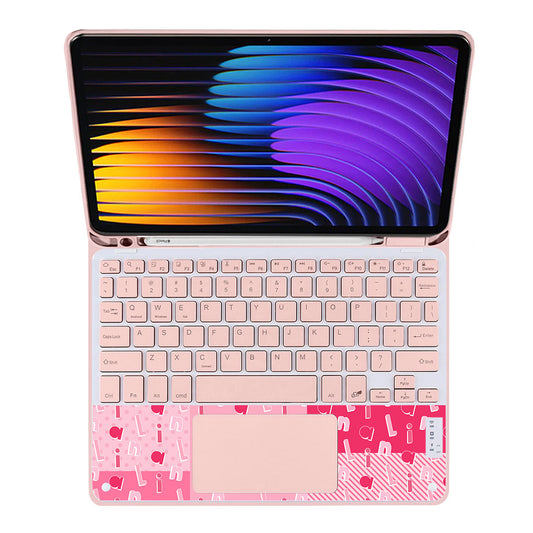 iPad / Android Tab Wireless Keyboard Flipcover - Abstract Monogram 2.0
