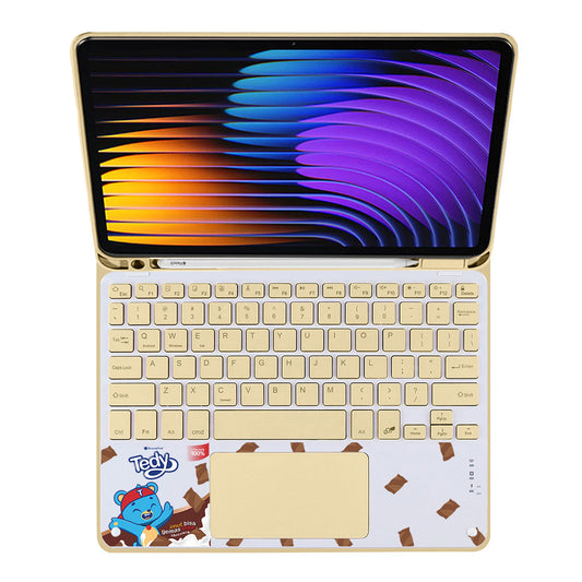 iPad / Android Tab Wireless Keyboard Flipcover - Tedy