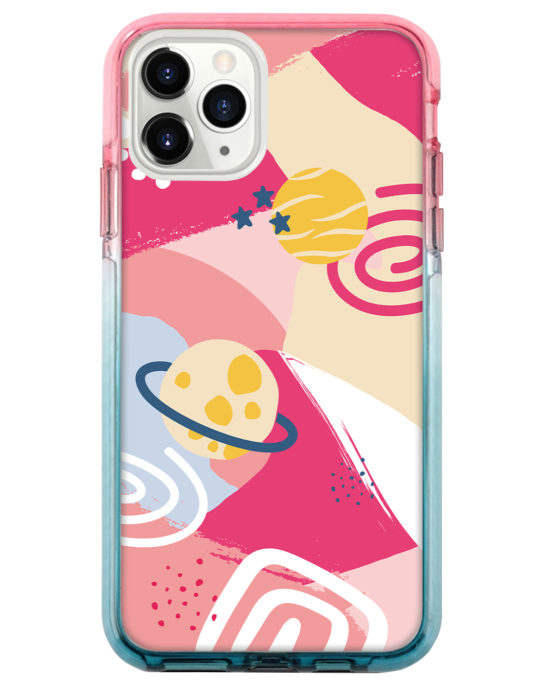 Ombre Bumper Case - Abstract Planet 1.0