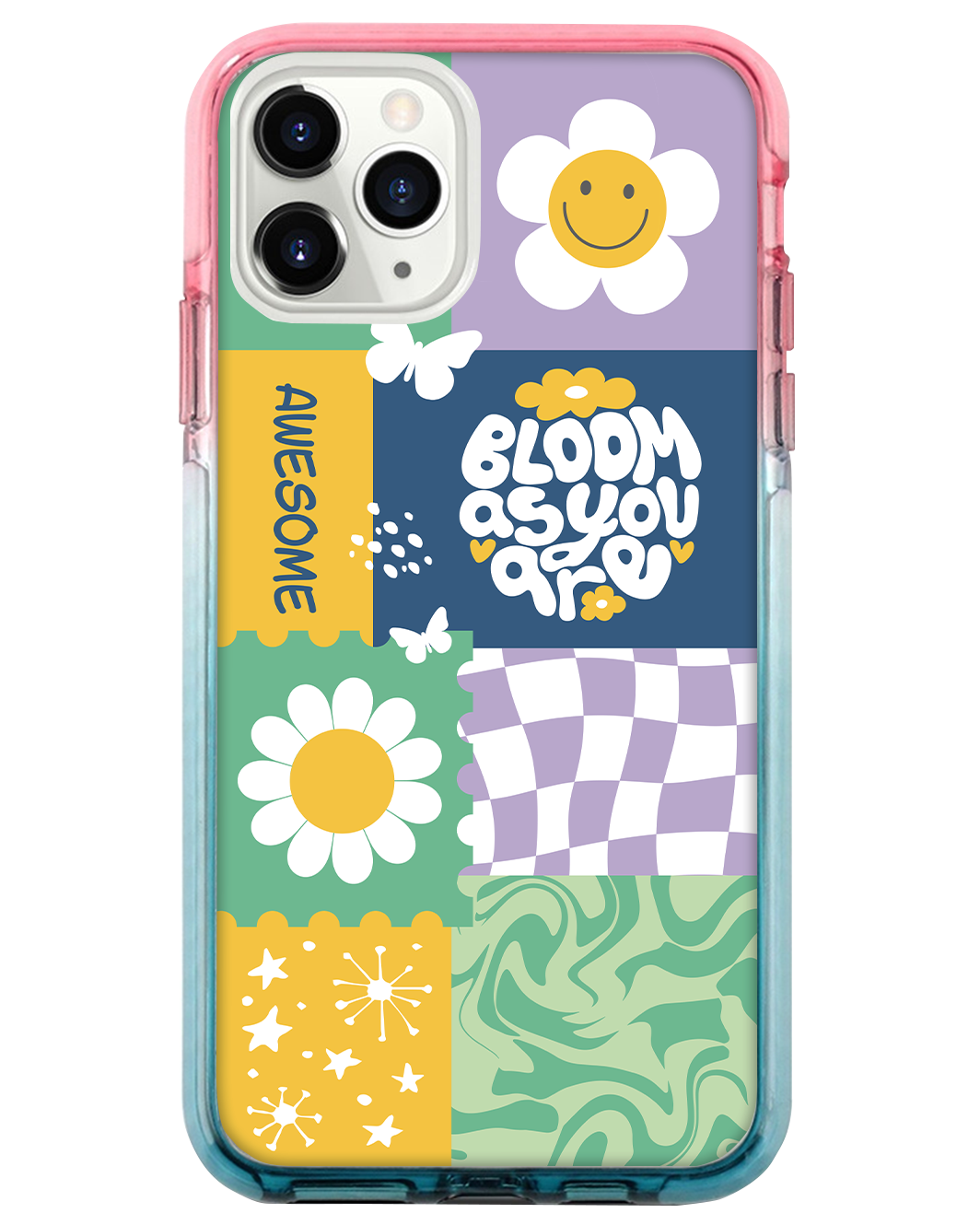 Ombre Bumper Case - Abstract Quotes 2.0
