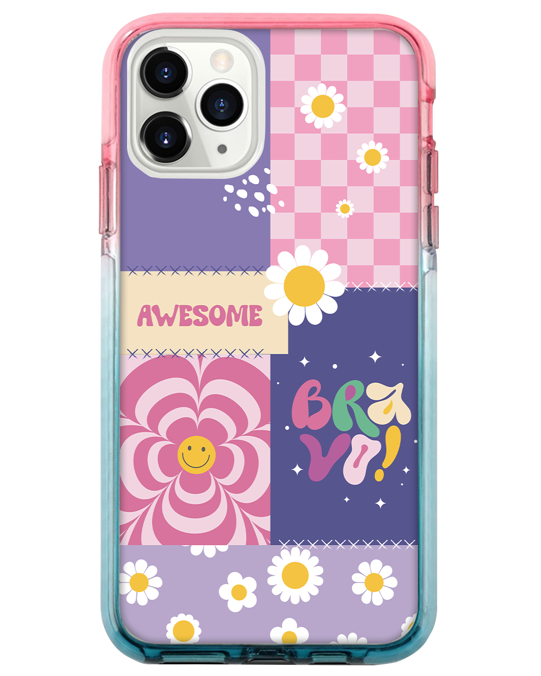 Ombre Bumper Case - Abstract Quotes 3.0