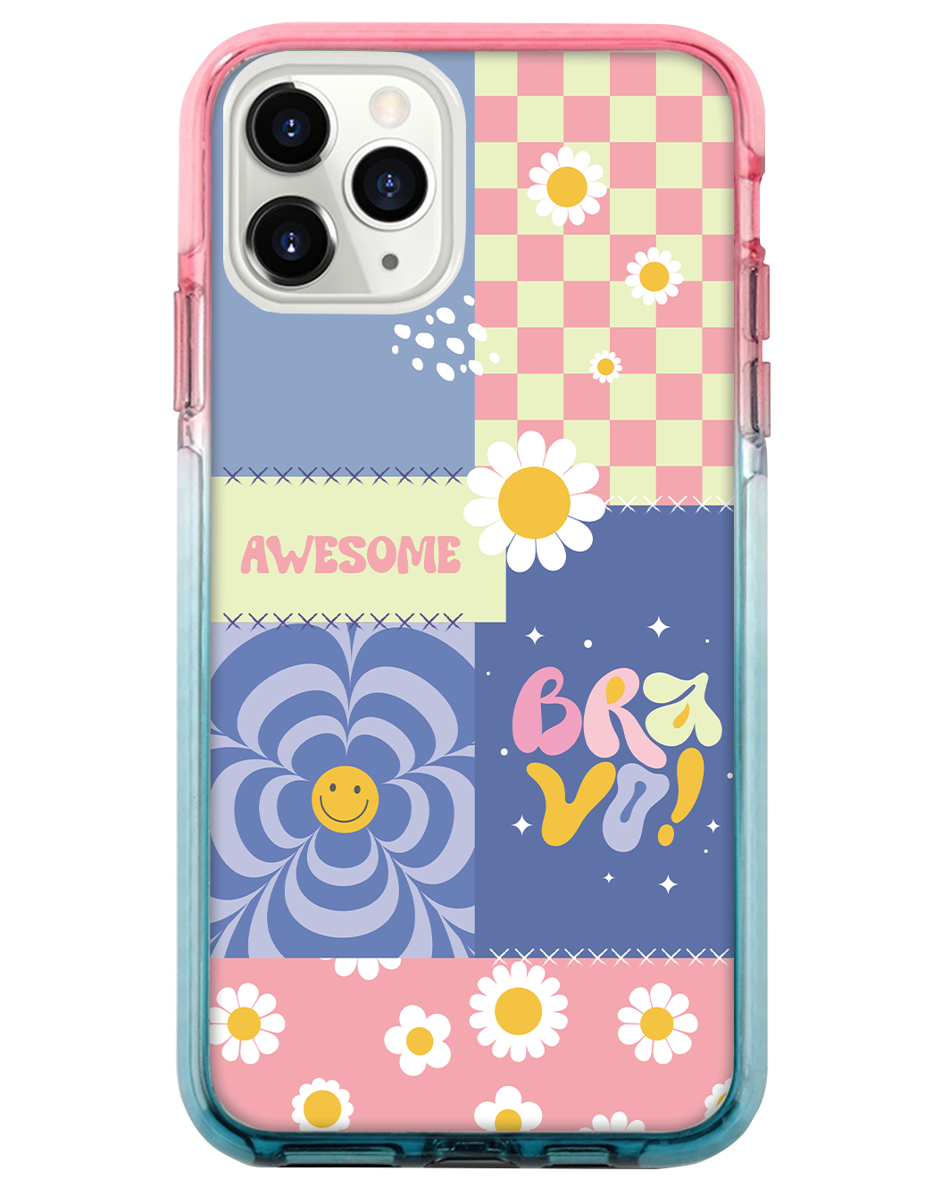 Ombre Bumper Case - Abstract Quotes 4.0
