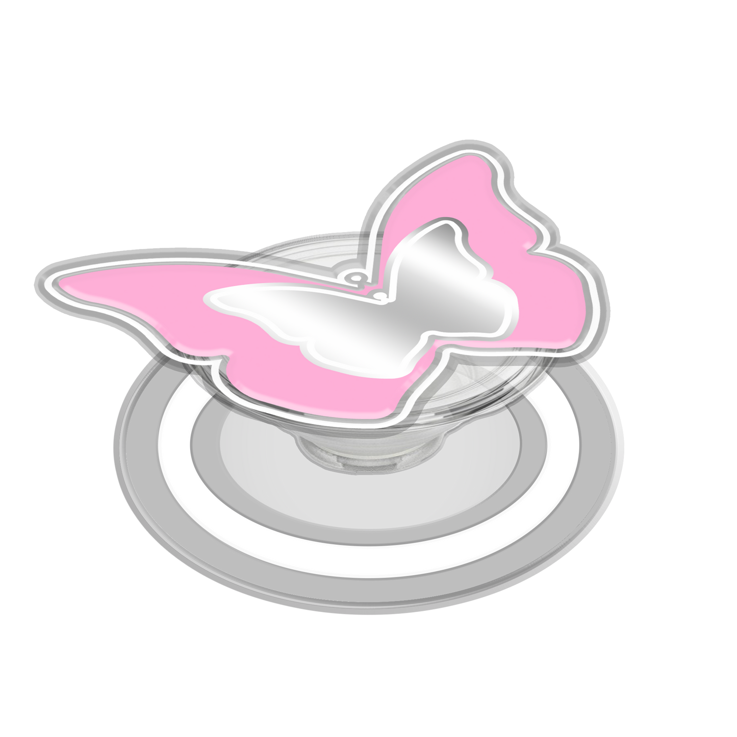 Magnetic Grip Mirror - butterfly mirror 1