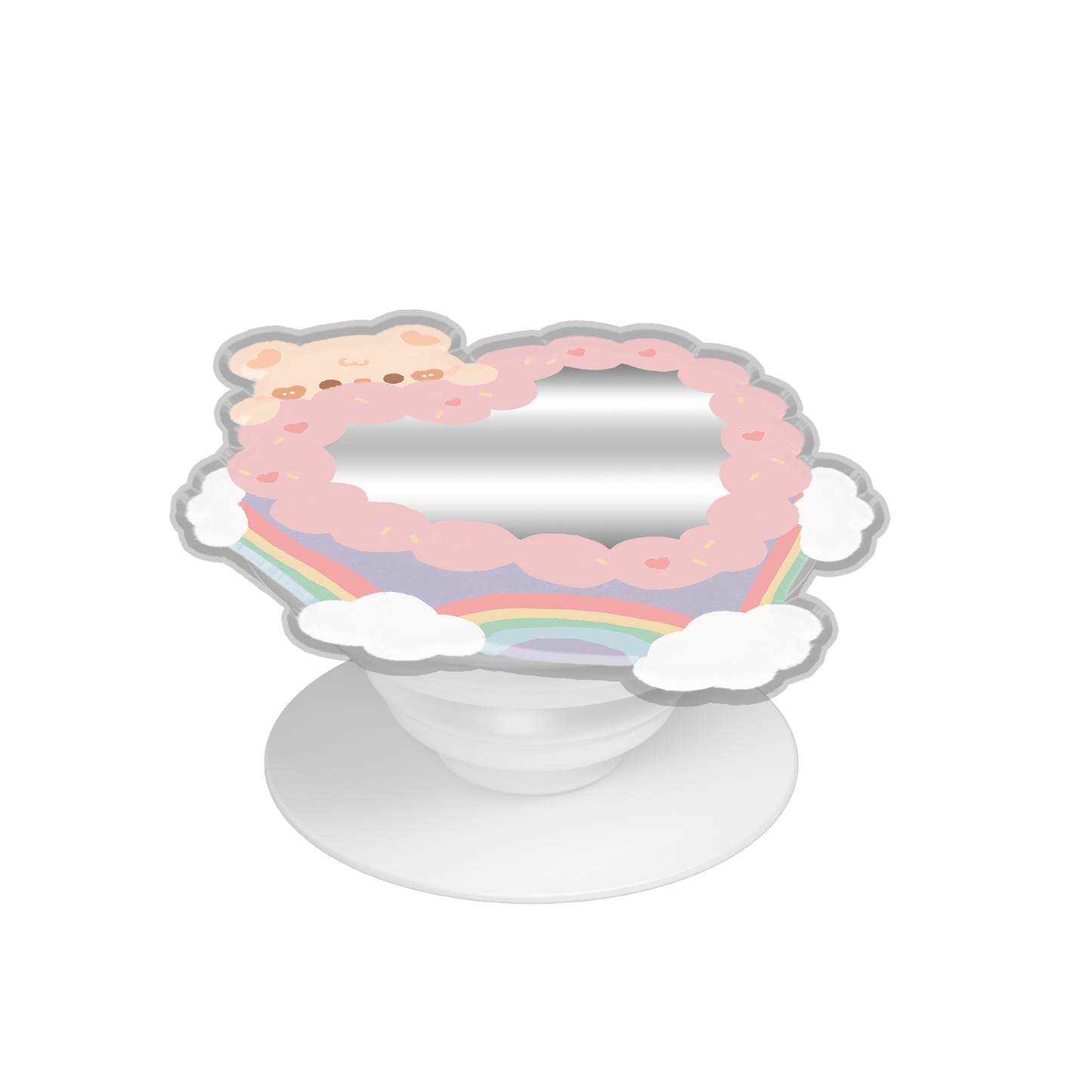 Pop Up Grip Mirror - Cake Party