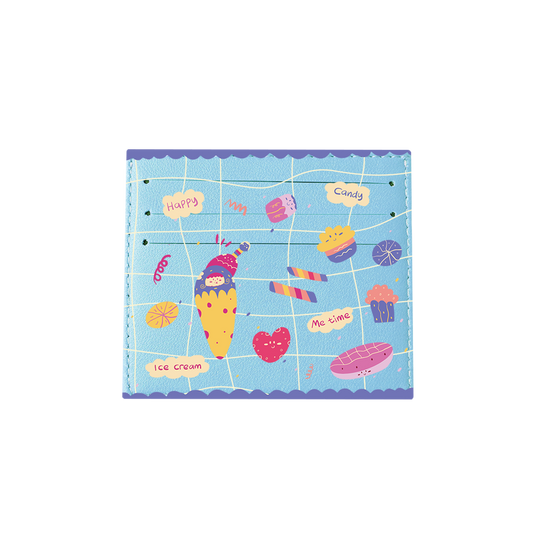 6 Slots Card Holder - Candy Doodle
