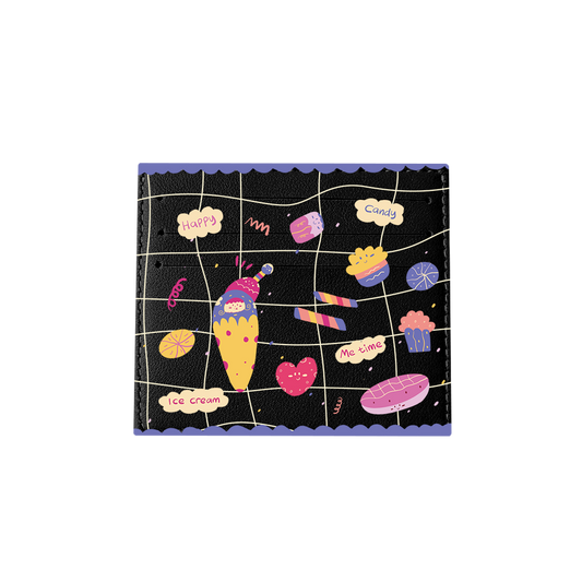 6 Slots Card Holder - Candy Doodle