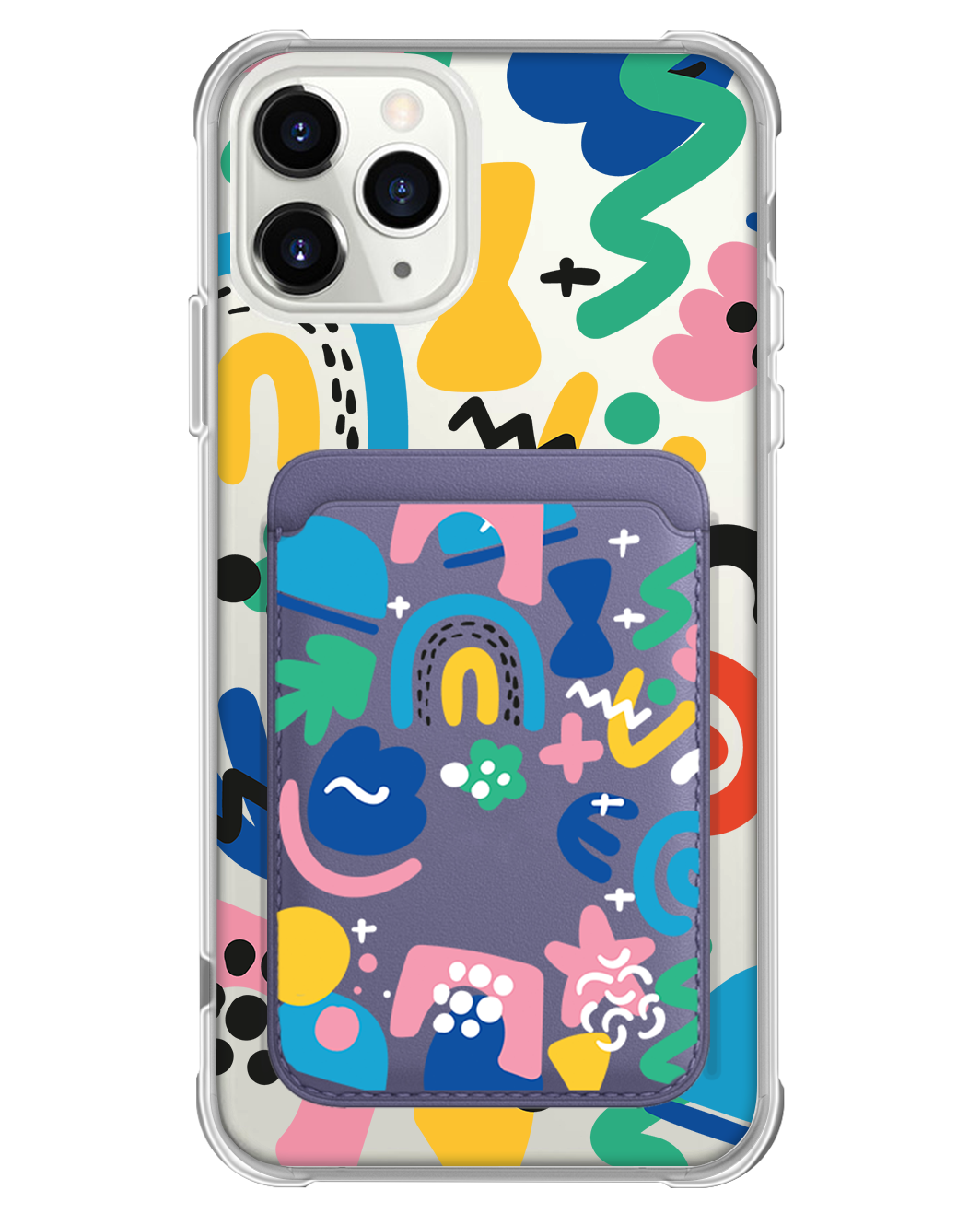 iPhone Magnetic Wallet Case - Celestial 2.0