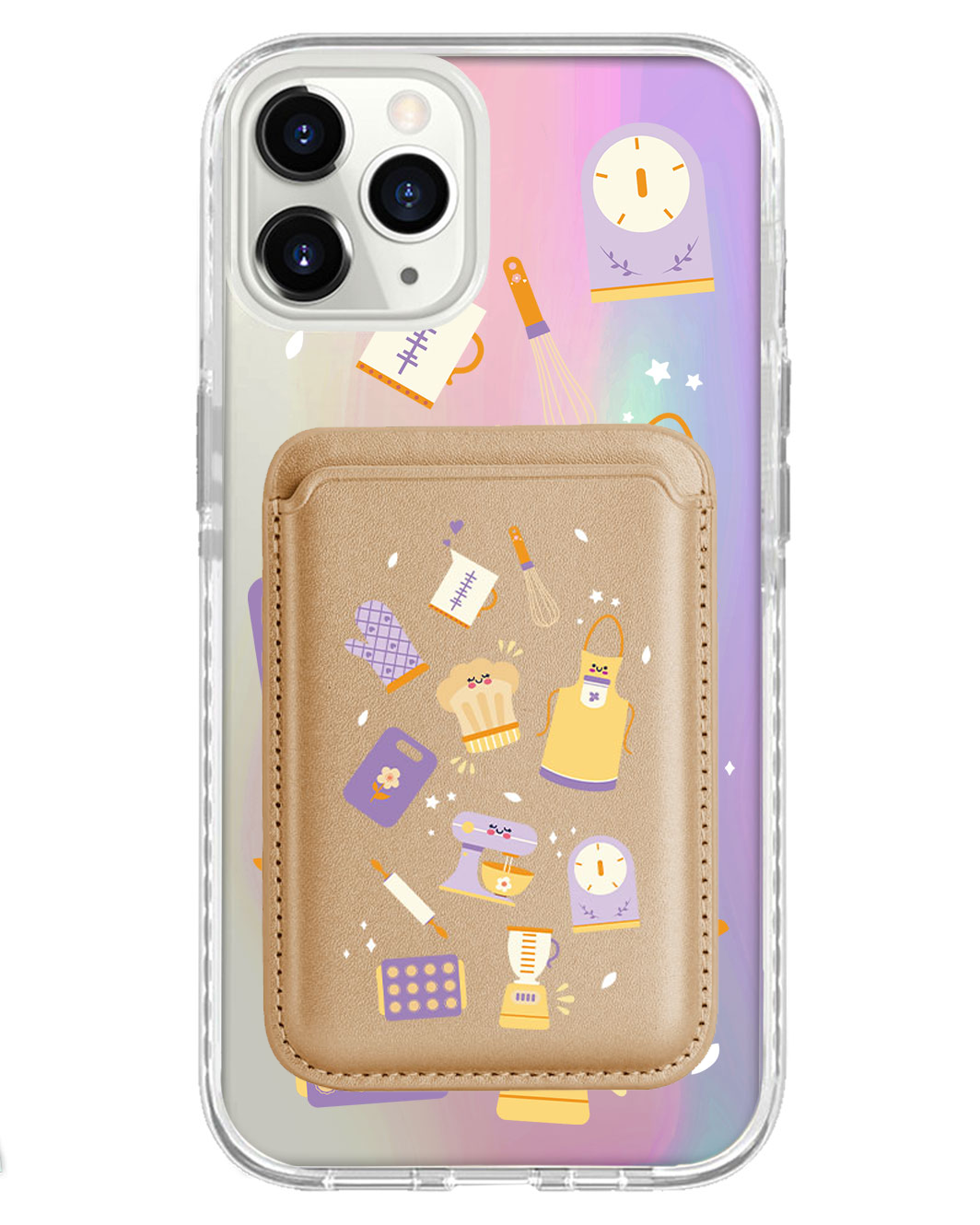 iPhone Magnetic Wallet Holo Case - Chef or Baker