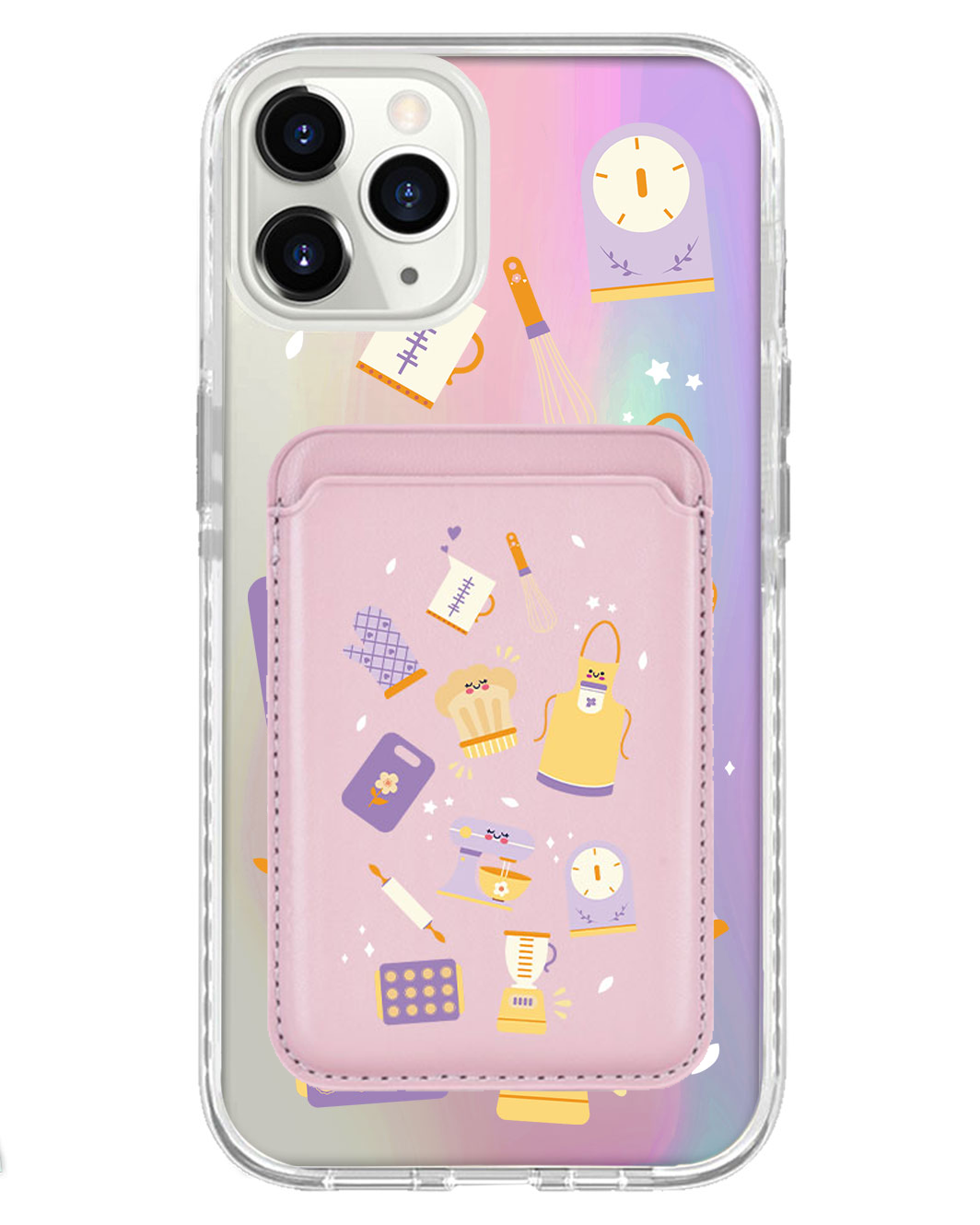 iPhone Magnetic Wallet Holo Case - Chef or Baker