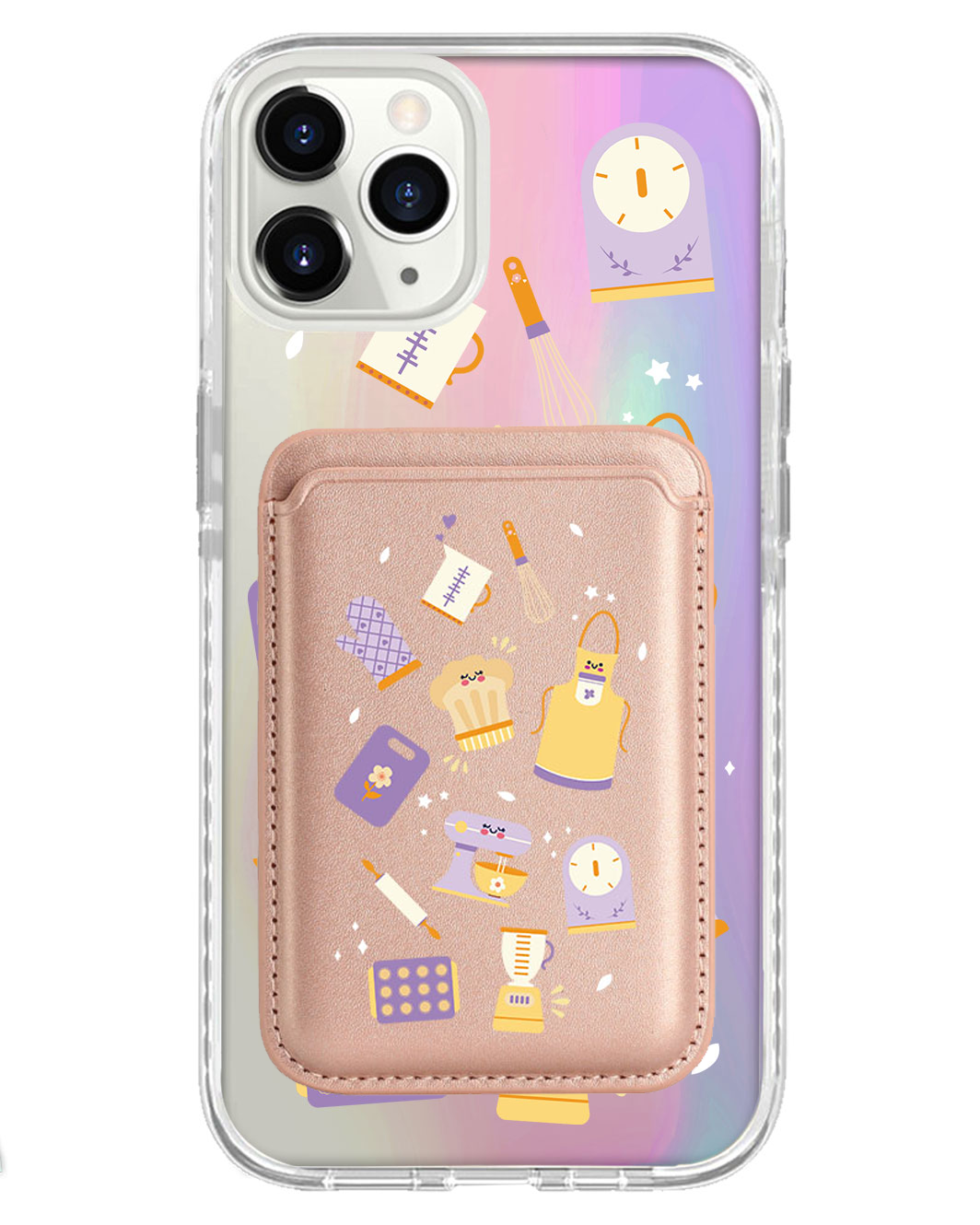 iPhone Magnetic Wallet Holo Case - Chef or Baker