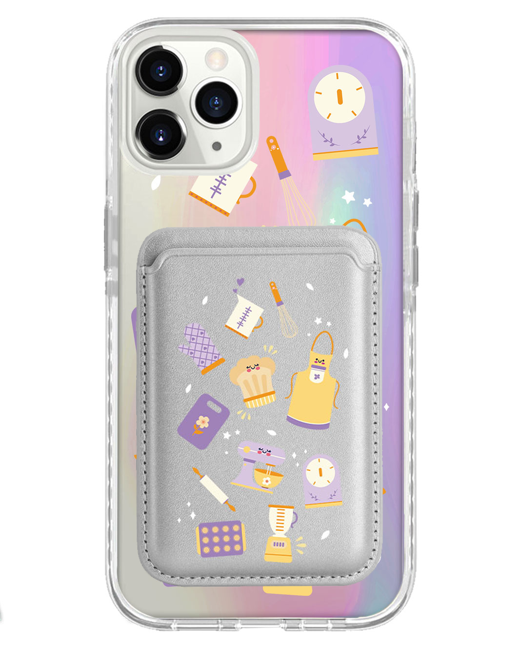 iPhone Magnetic Wallet Holo Case - Chef or Baker
