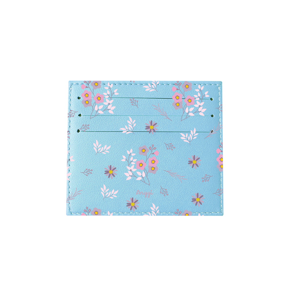 6 Slots Card Holder - Cherry Blossom