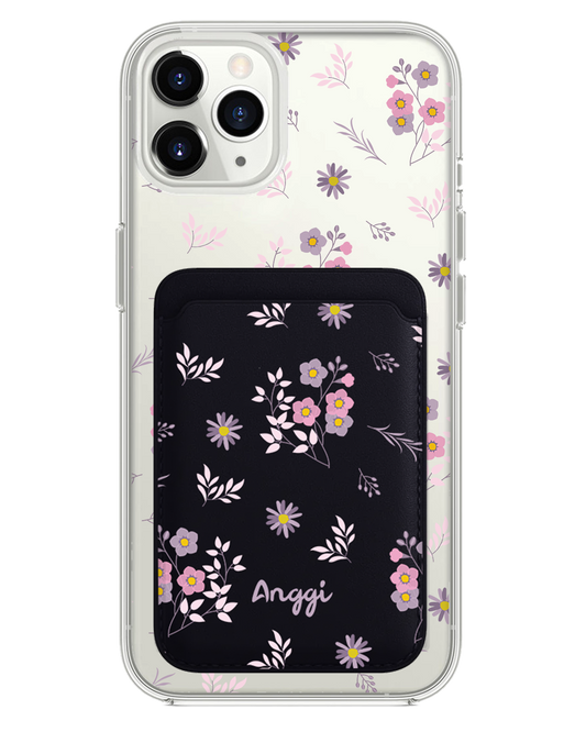 iPhone Magnetic Wallet Case - Cherry Blossom