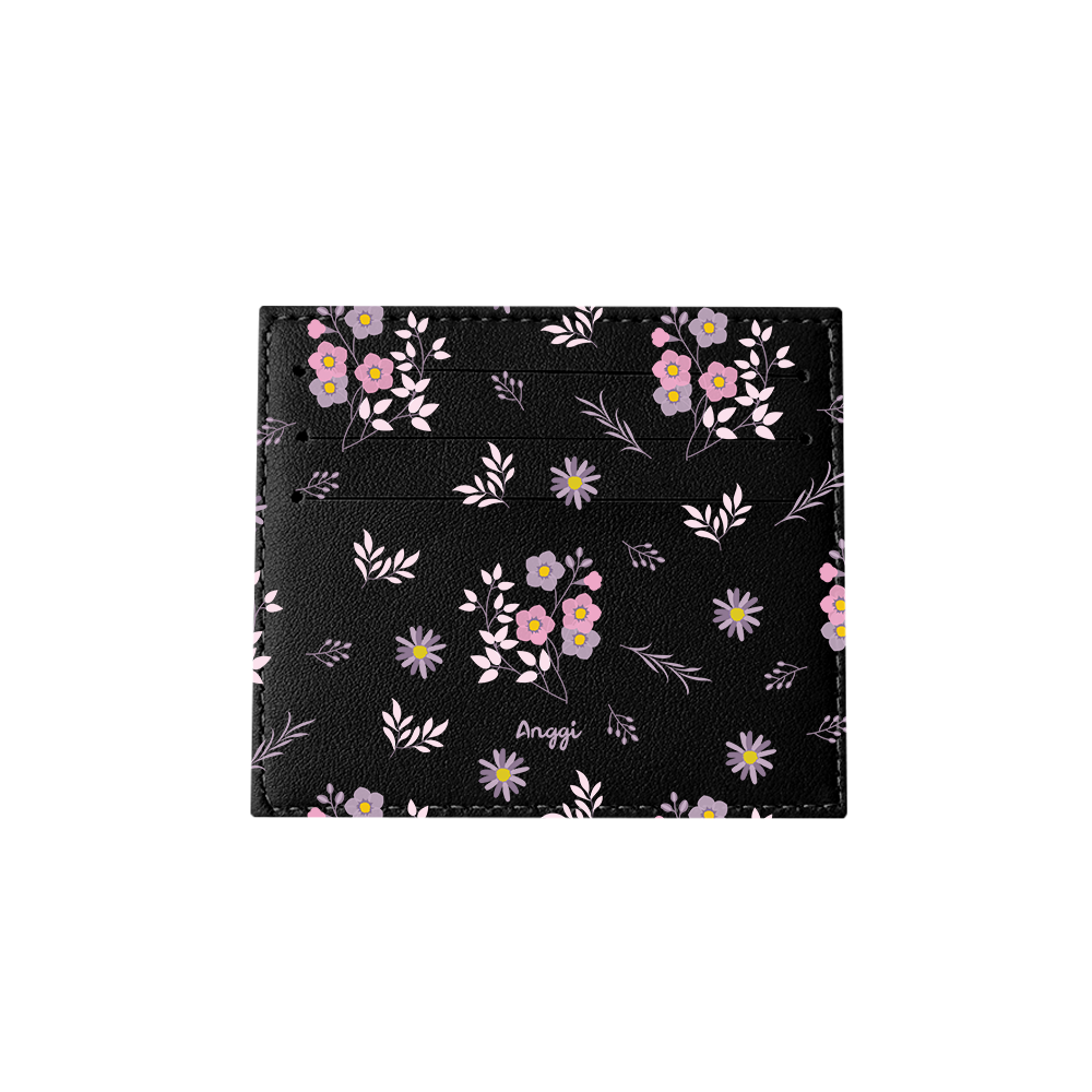 6 Slots Card Holder - Cherry Blossom