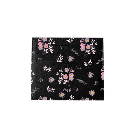 6 Slots Card Holder - Cherry Blossom