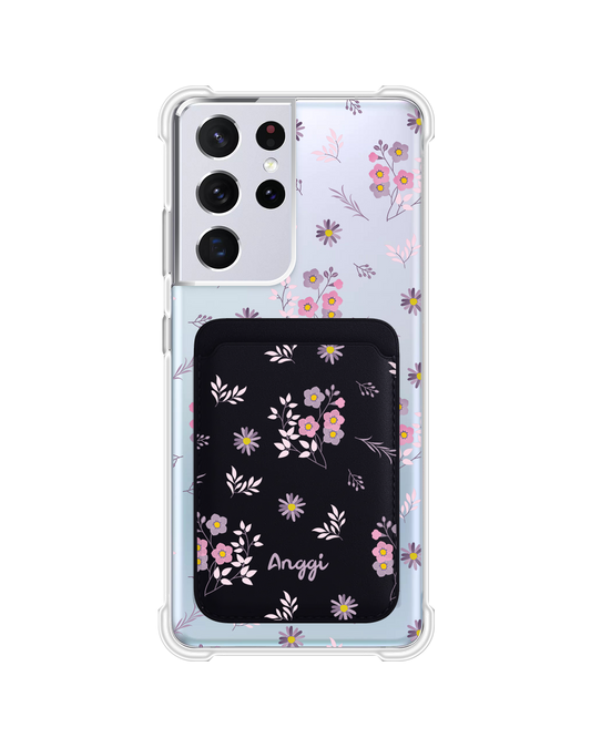 Android Magnetic Wallet Case - Cherry Blossom