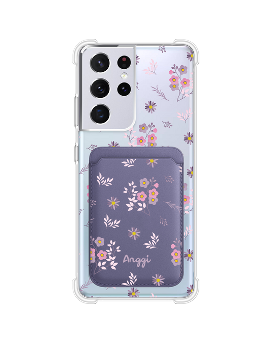 Android Magnetic Wallet Case - Cherry Blossom