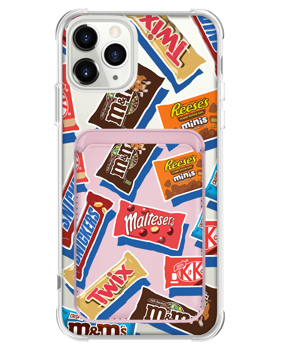 iPhone Magnetic Wallet Case - Choco Sweet