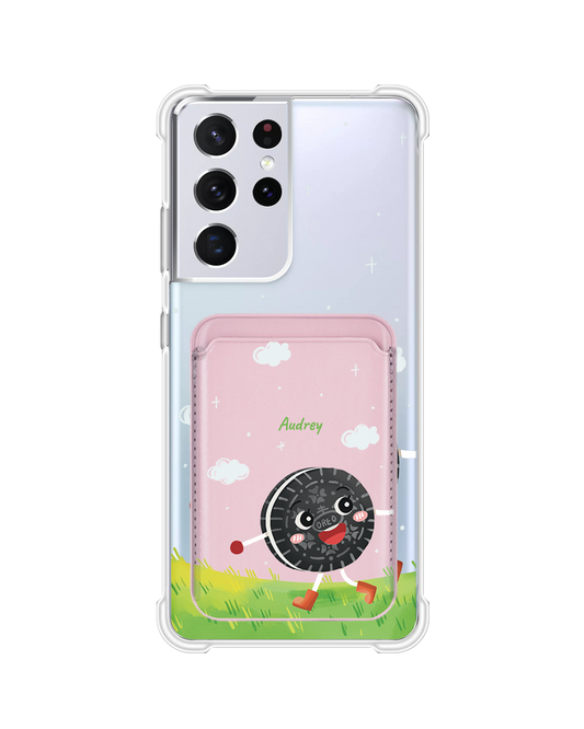 Android Magnetic Wallet Case - Cookies To My Milk (Couple Case)