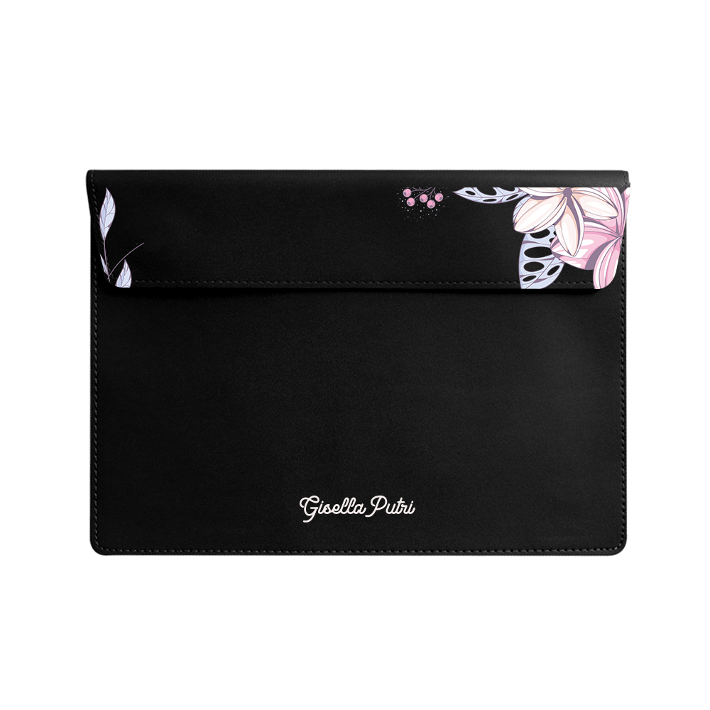 Vegan Leather Sleeve - Dahlia