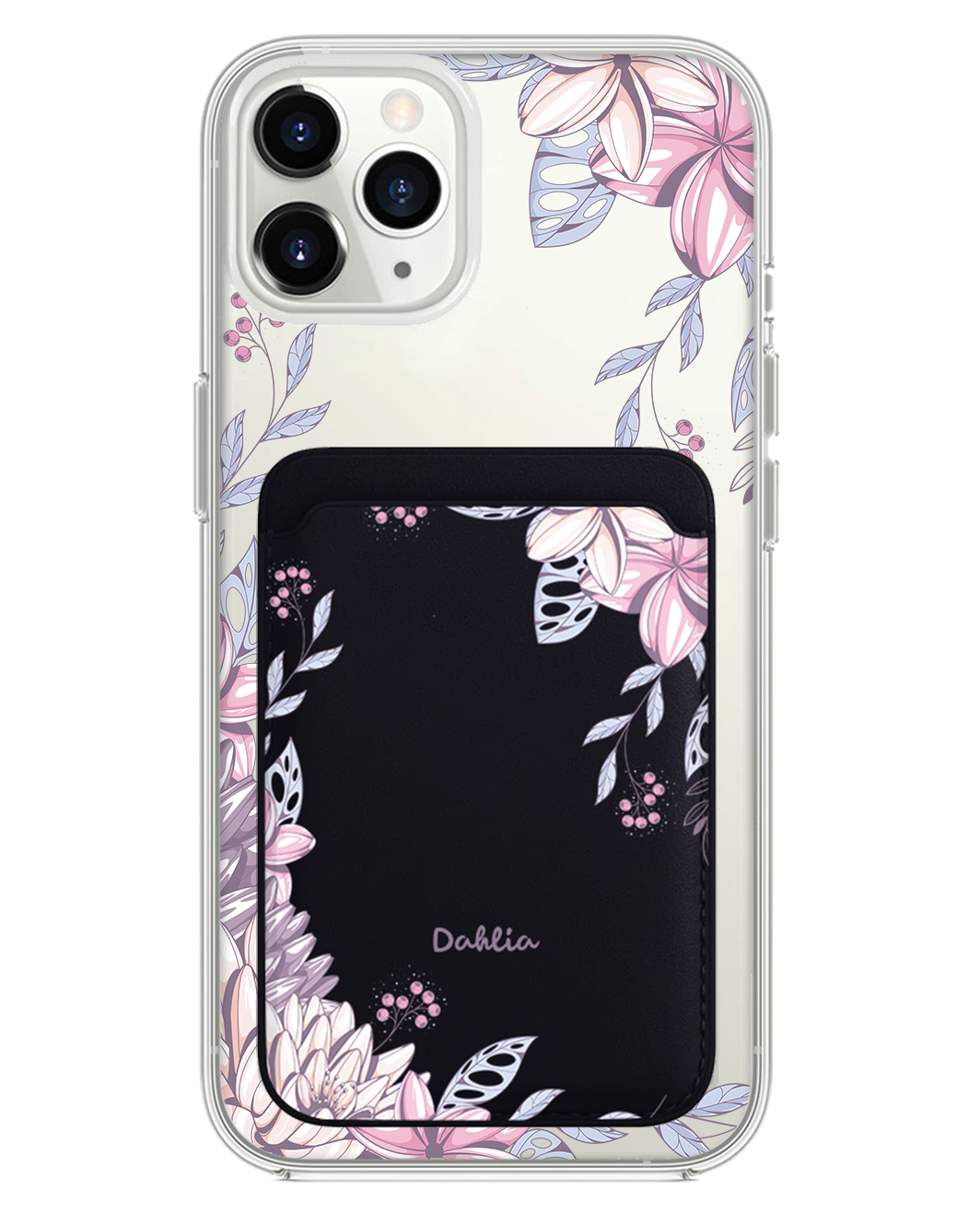 iPhone Magnetic Wallet Case - Dahlia
