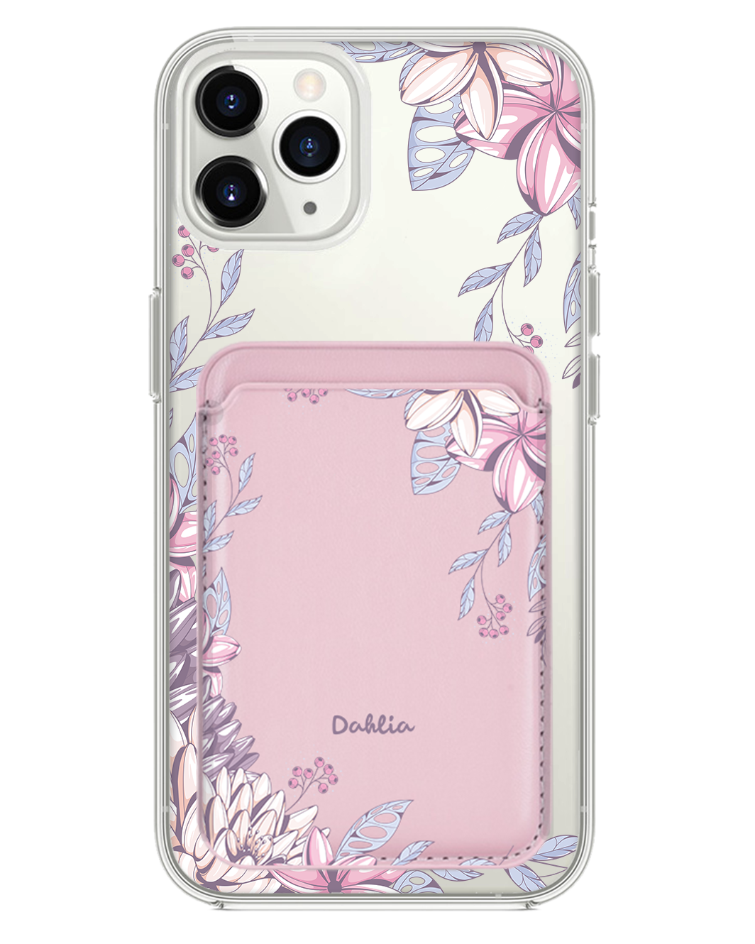 iPhone Magnetic Wallet Case - Dahlia