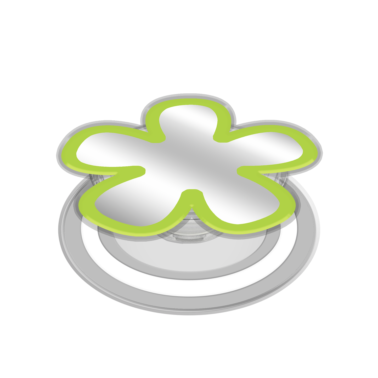Magnetic Grip Mirror - Daisy bloom 1