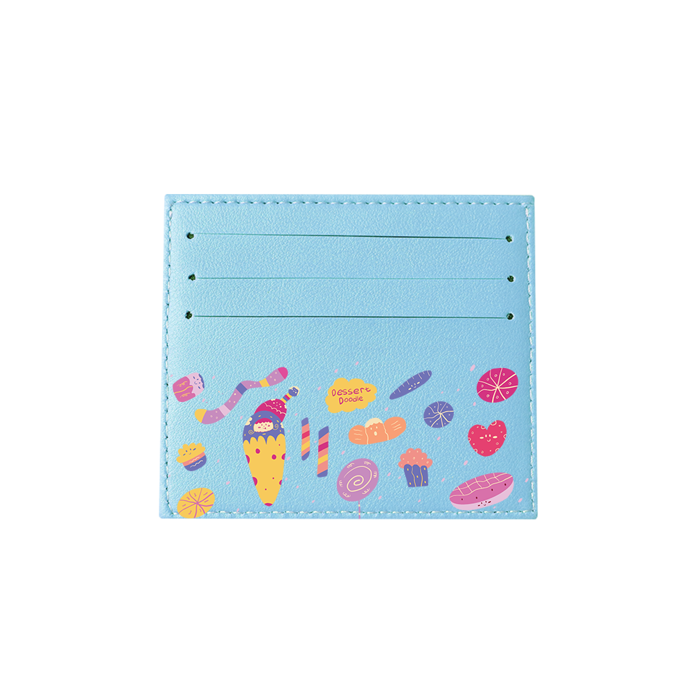 6 Slots Card Holder - Dessert Doodle