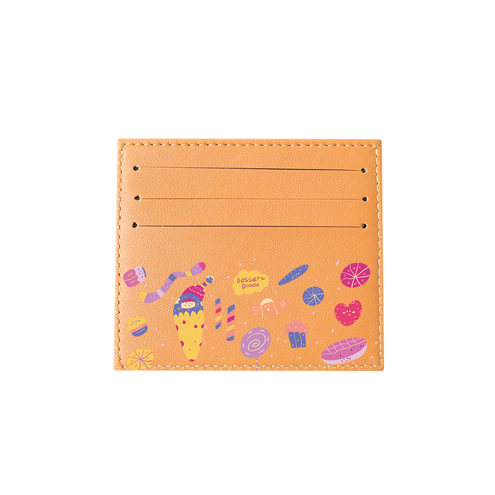 6 Slots Card Holder - Dessert Doodle