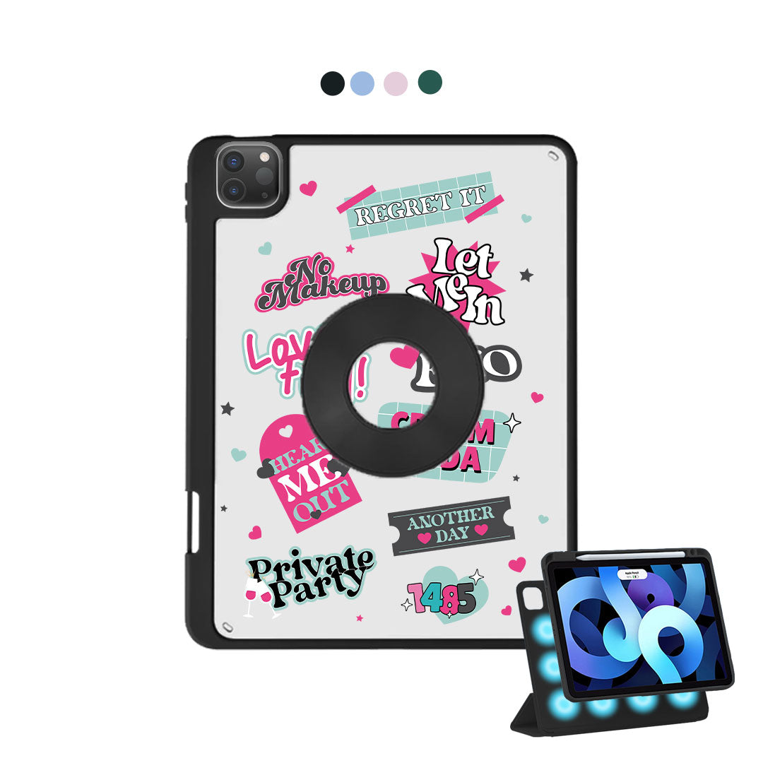 iPad Detachable Flip Cover - Exo Cream Soda