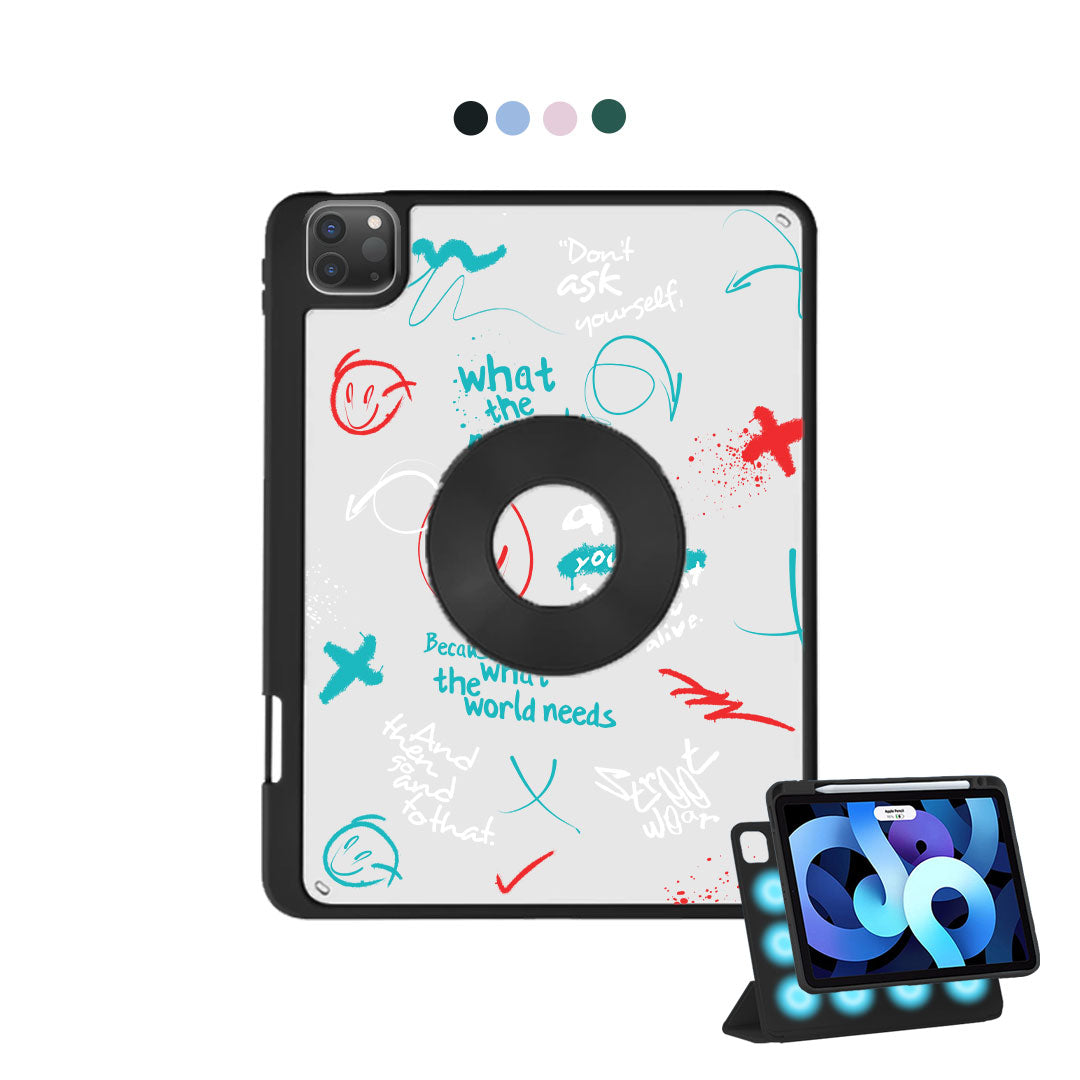 iPad Detachable Flip Cover - Graffiti 2.0
