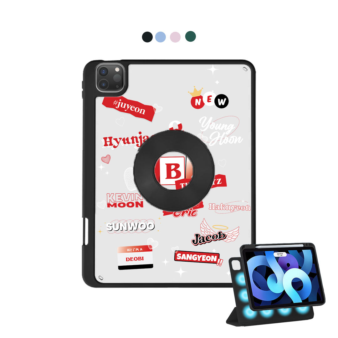 iPad Detachable Flip Cover - The Boyz Members