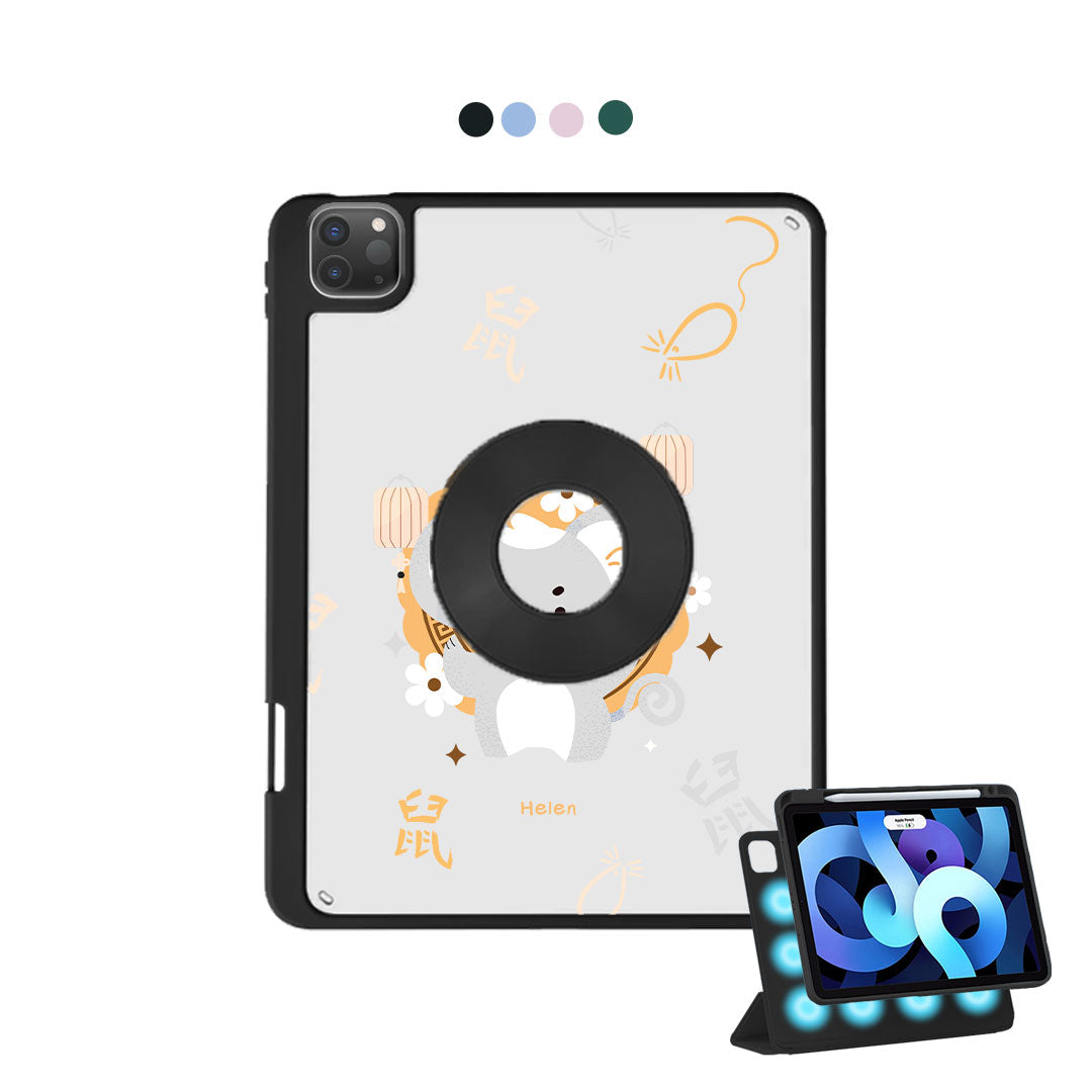 iPad Detachable Flip Cover - Rat (Shio / Chinese Zodiac)
