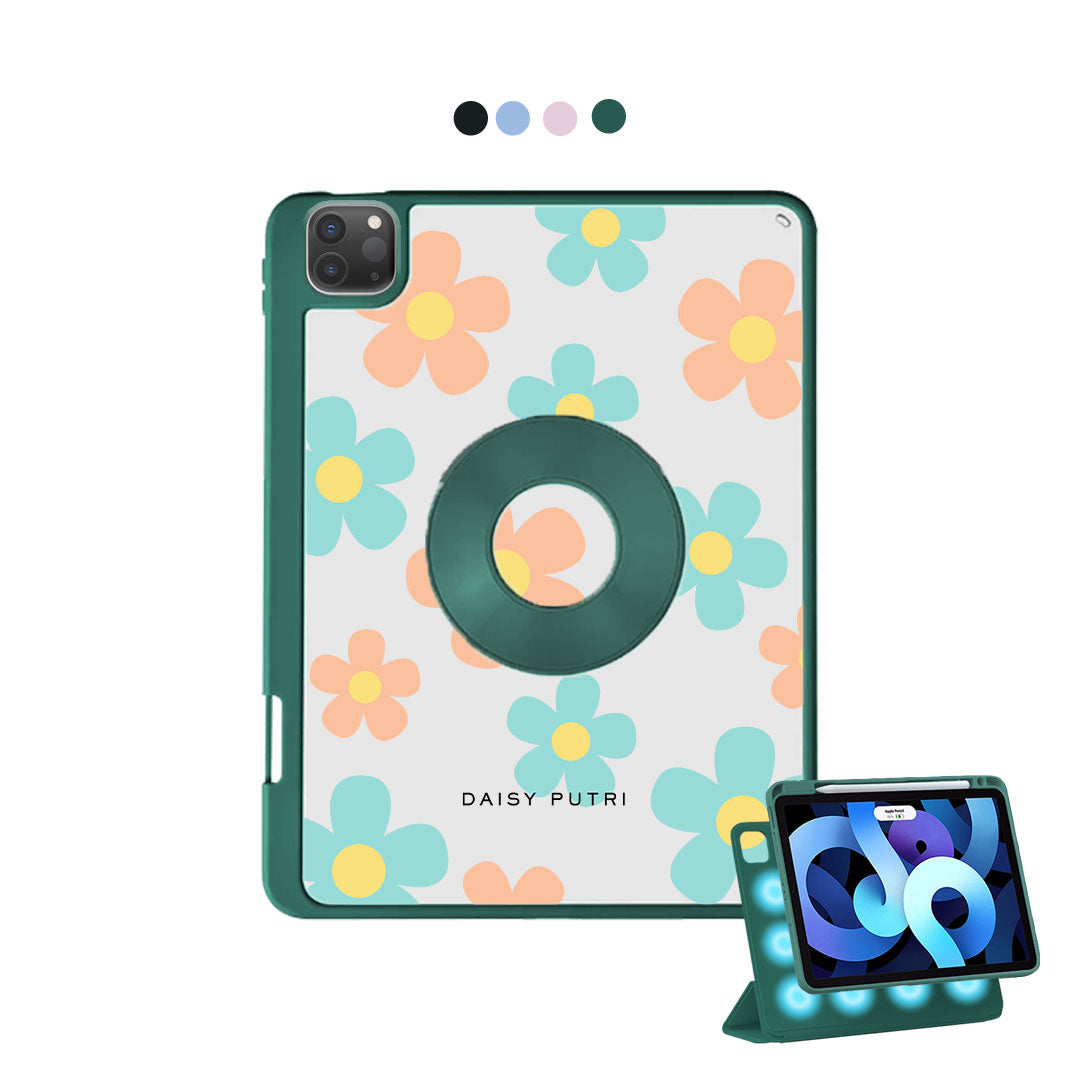 iPad Detachable Flip Cover - Daisy Daze